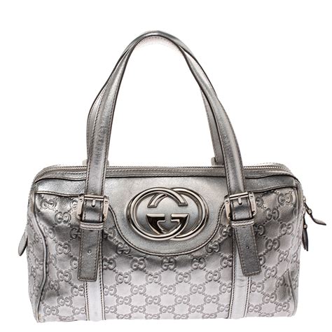 gucci metallic boston bag|gucci boston bag guccissima.